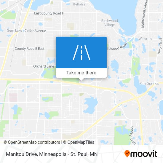 Manitou Drive map