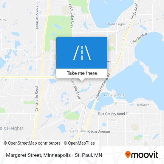 Margaret Street map