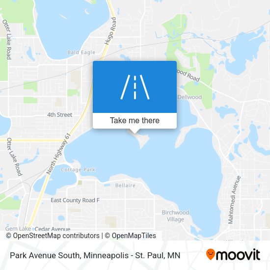 Mapa de Park Avenue South