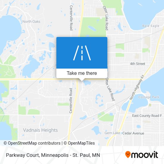 Mapa de Parkway Court