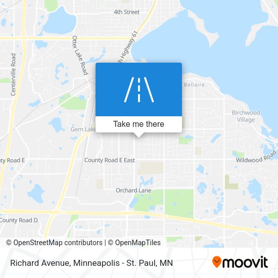 Richard Avenue map