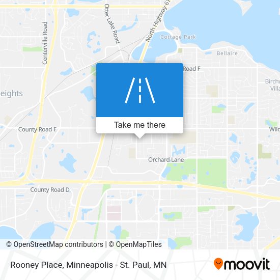 Rooney Place map