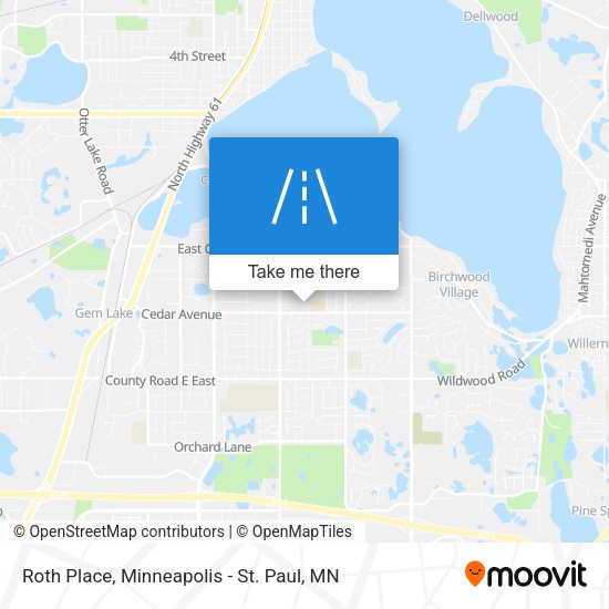 Roth Place map
