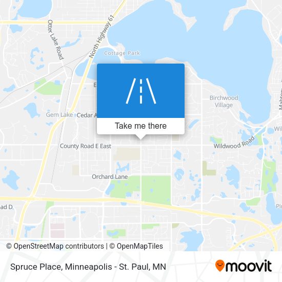 Spruce Place map