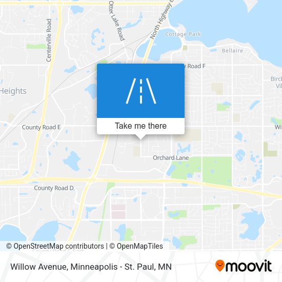 Willow Avenue map