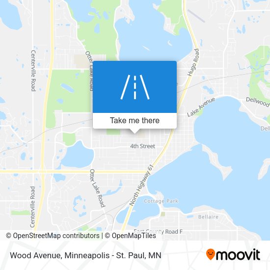 Mapa de Wood Avenue