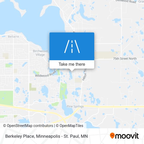 Berkeley Place map