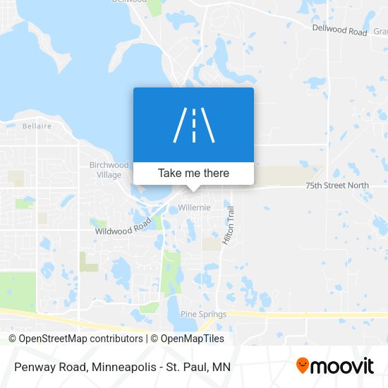 Penway Road map