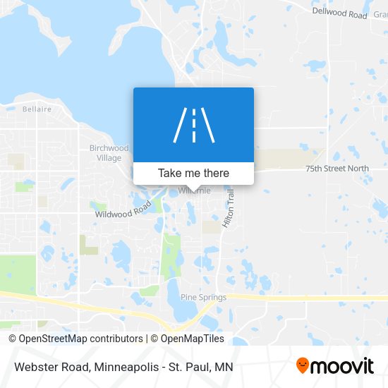 Webster Road map