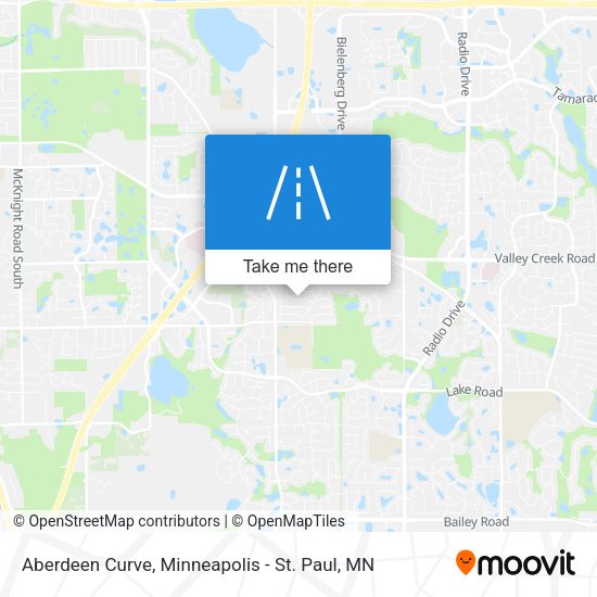 Aberdeen Curve map