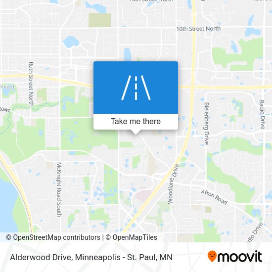 Alderwood Drive map