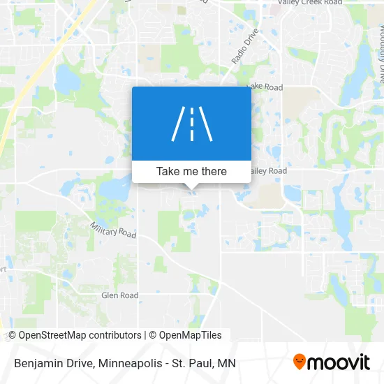 Benjamin Drive map