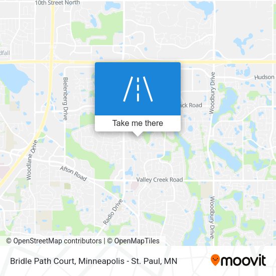 Bridle Path Court map