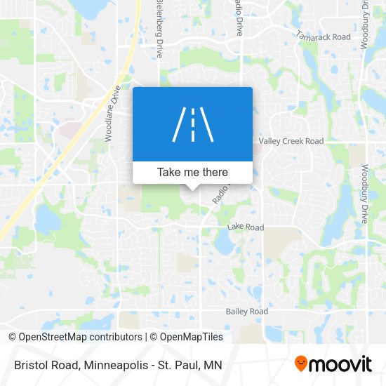 Bristol Road map