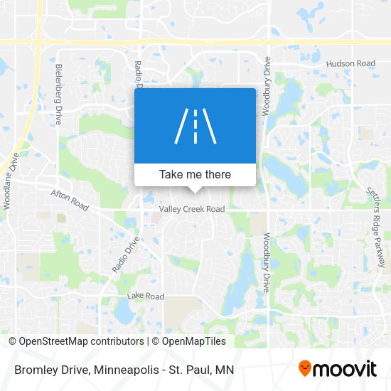 Bromley Drive map