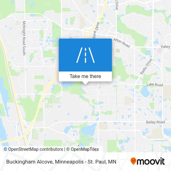 Buckingham Alcove map