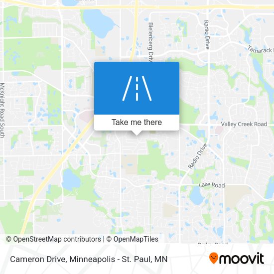Cameron Drive map