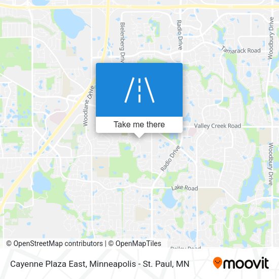 Cayenne Plaza East map