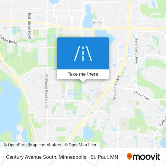 Mapa de Century Avenue South
