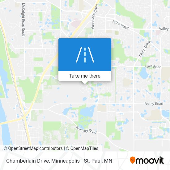 Mapa de Chamberlain Drive