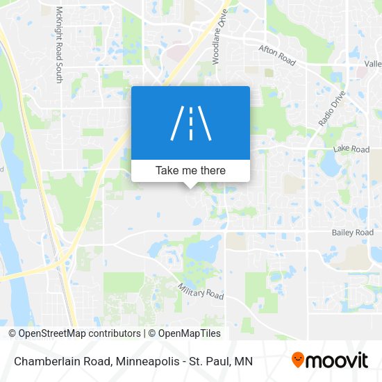 Chamberlain Road map