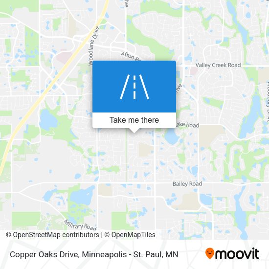 Copper Oaks Drive map