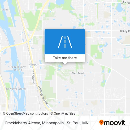 Mapa de Crackleberry Alcove