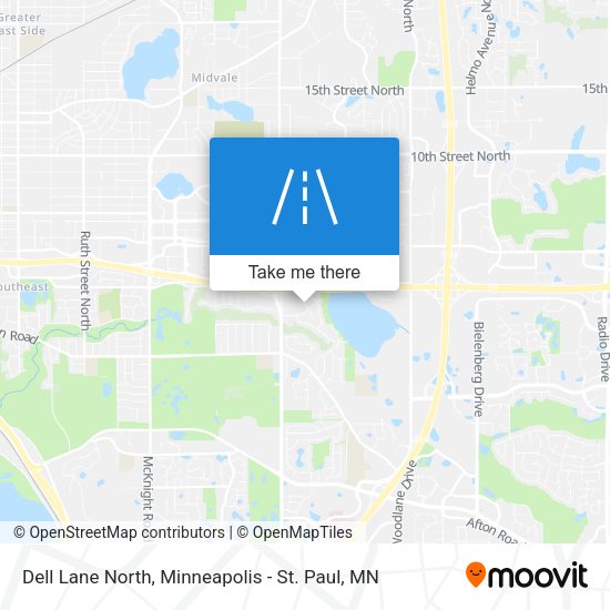 Mapa de Dell Lane North