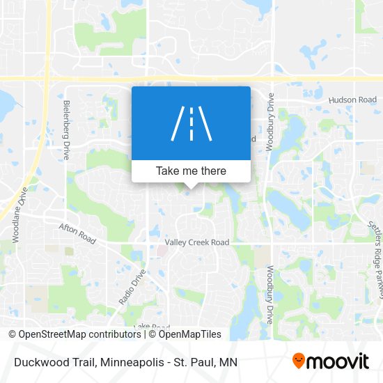 Mapa de Duckwood Trail
