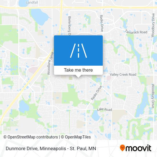 Dunmore Drive map