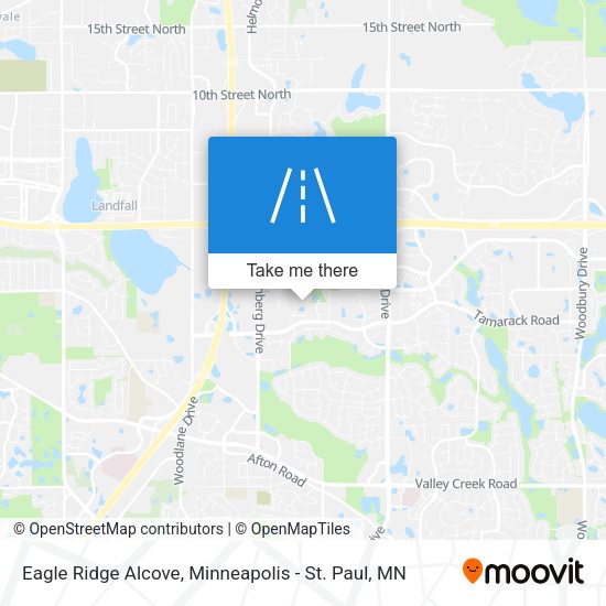 Eagle Ridge Alcove map