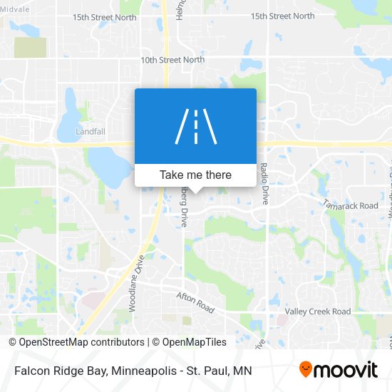 Mapa de Falcon Ridge Bay