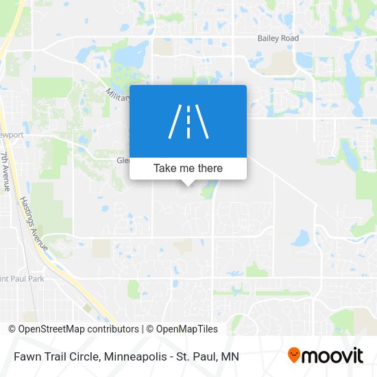 Mapa de Fawn Trail Circle