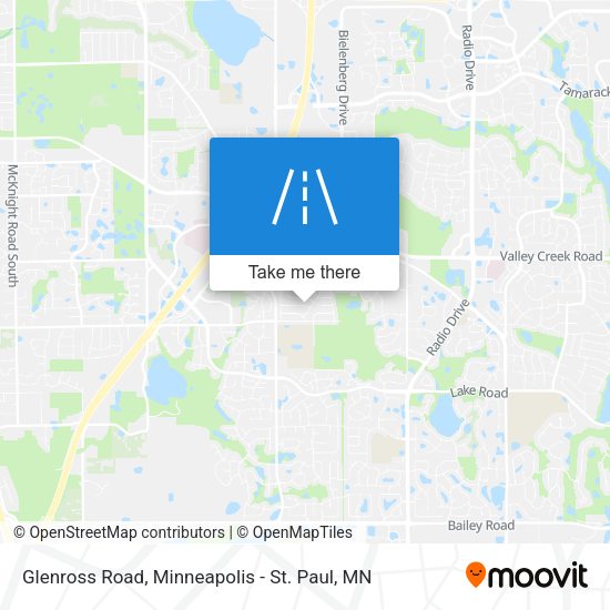 Mapa de Glenross Road