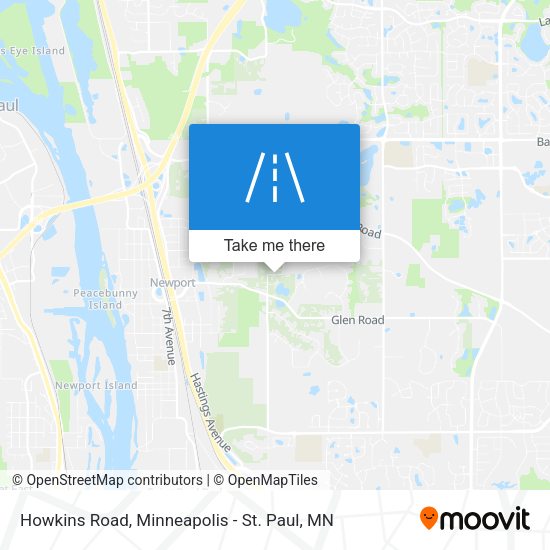 Mapa de Howkins Road