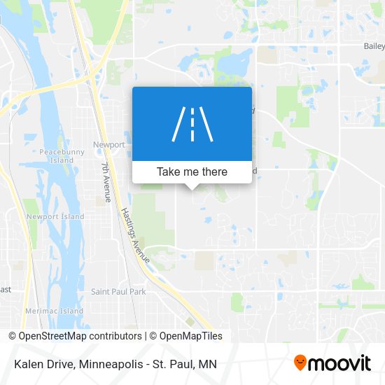 Kalen Drive map
