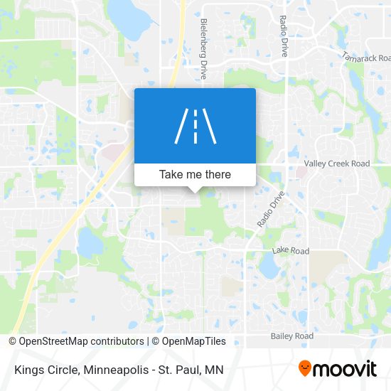 Kings Circle map