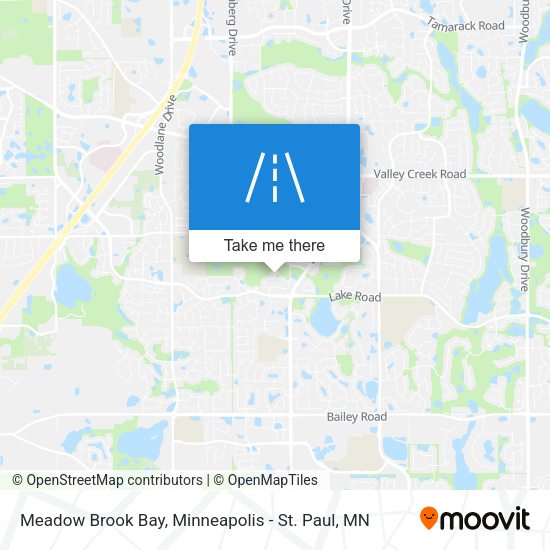 Meadow Brook Bay map