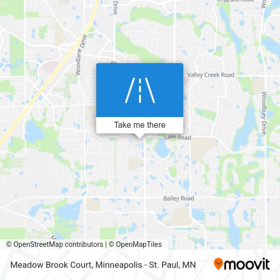 Meadow Brook Court map