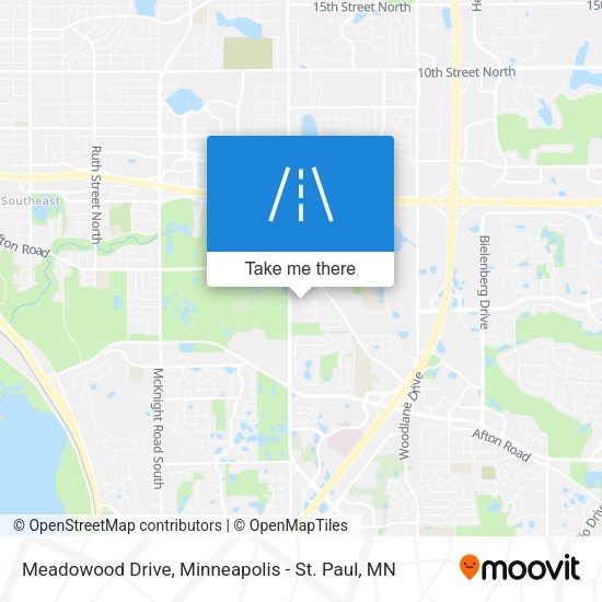 Meadowood Drive map