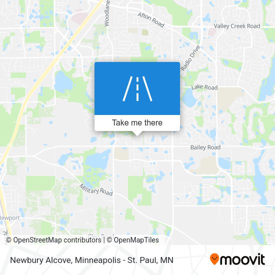 Newbury Alcove map