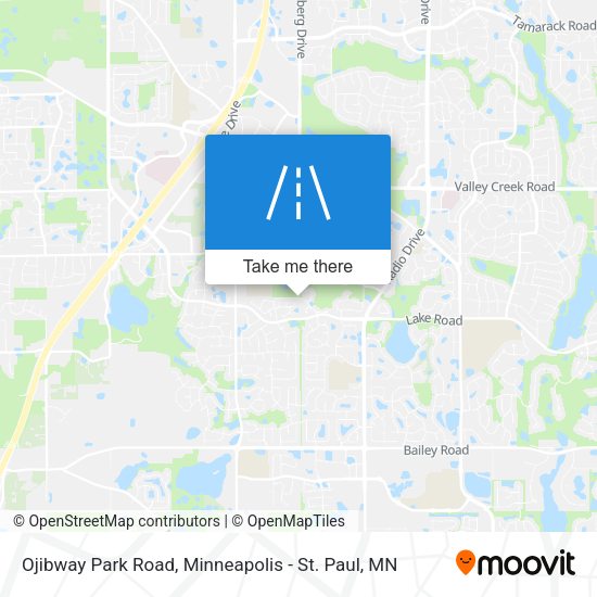 Mapa de Ojibway Park Road