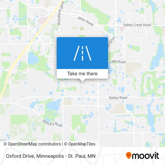 Oxford Drive map