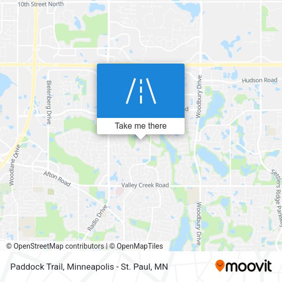 Paddock Trail map