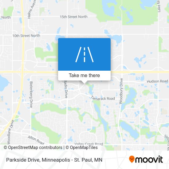 Parkside Drive map