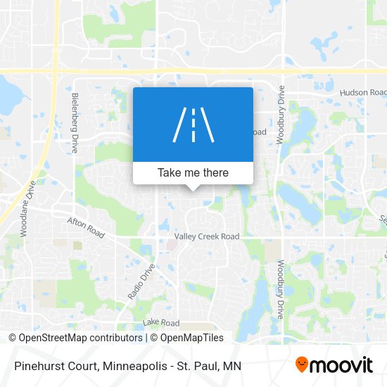 Pinehurst Court map