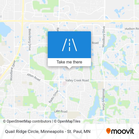 Quail Ridge Circle map