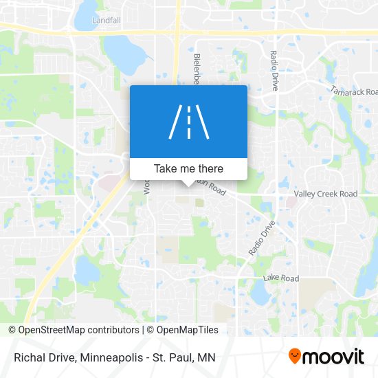 Richal Drive map