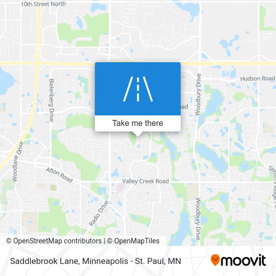 Mapa de Saddlebrook Lane