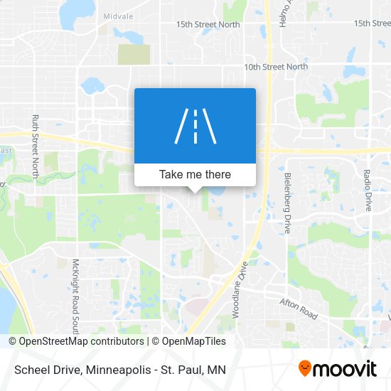Scheel Drive map
